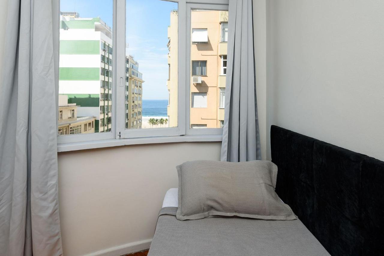 2 Quartos Em Copacabana C/ Vista-Mar | Pj 135/808 Rio de Janeiro Buitenkant foto