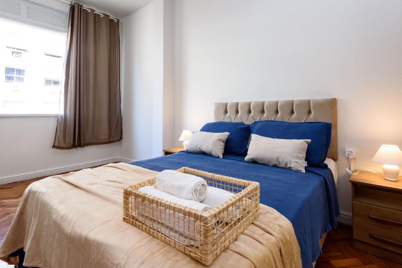 2 Quartos Em Copacabana C/ Vista-Mar | Pj 135/808 Rio de Janeiro Buitenkant foto