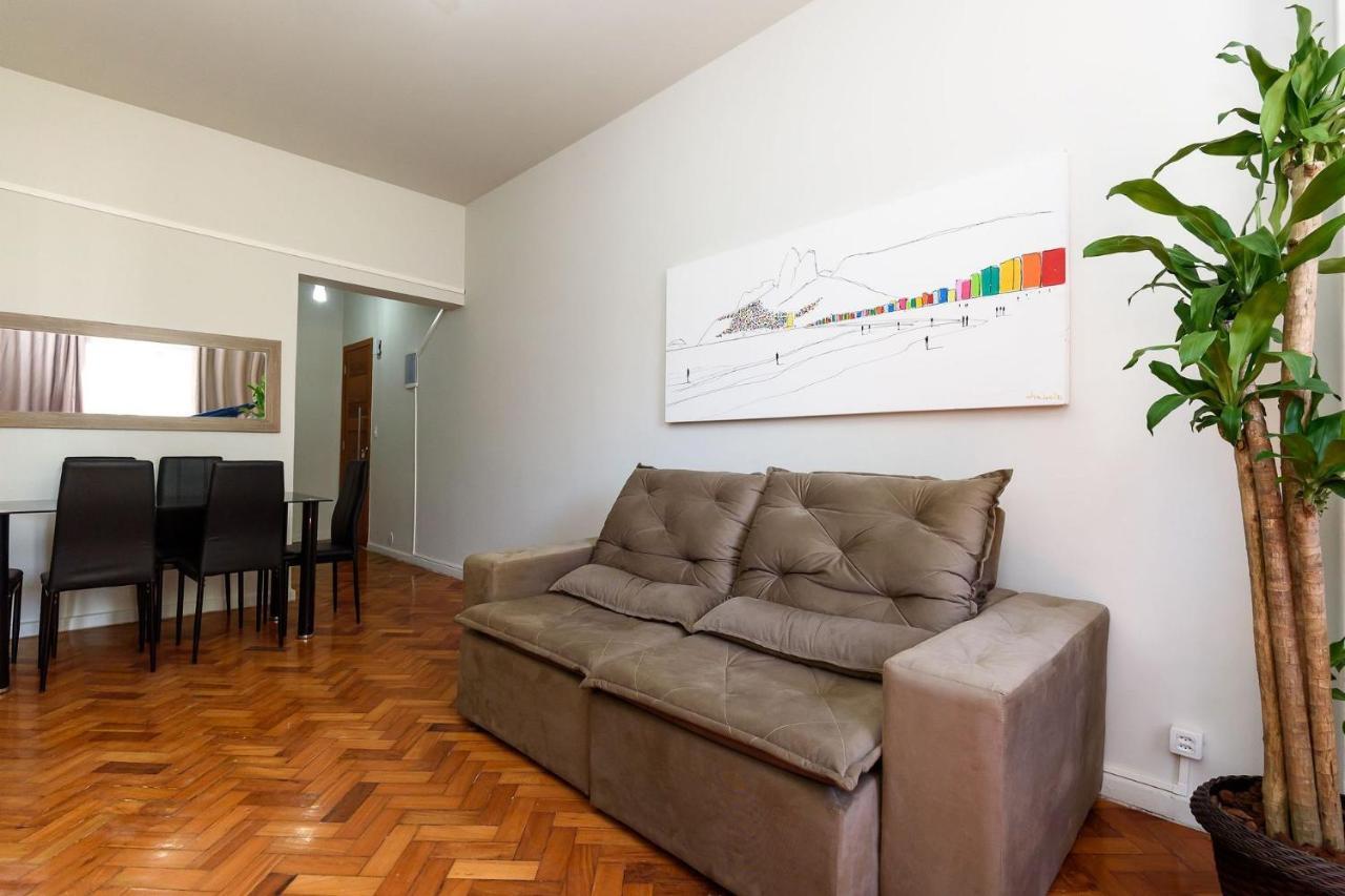 2 Quartos Em Copacabana C/ Vista-Mar | Pj 135/808 Rio de Janeiro Buitenkant foto